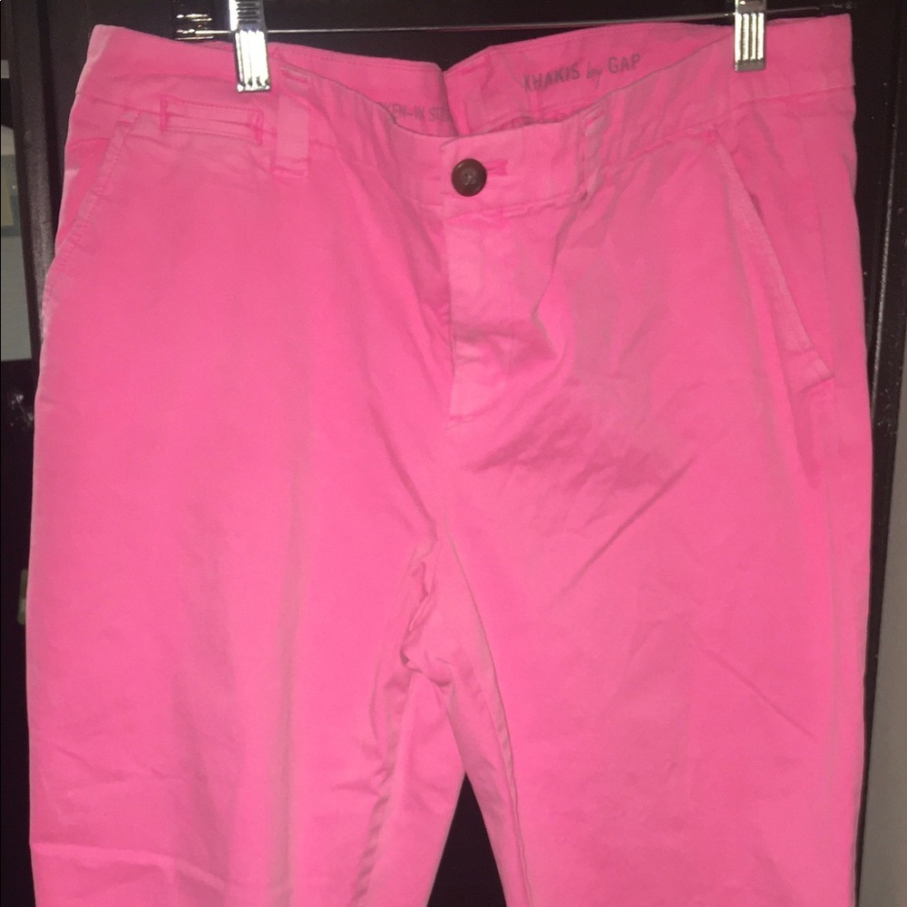 GAP Relaxed Khaki’s - Hot Pink